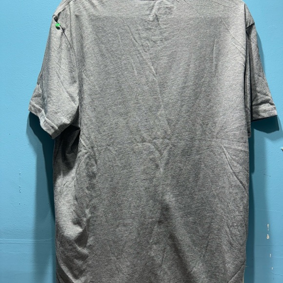 Peanuts x Hybrid Apparel Snoopy Woodstock USA Flags T Shirt Gray Men's Large - Picture 5 of 5